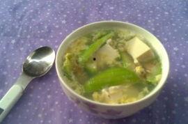 豆腐吃瓜鸡蛋汤,营养美味，夏日解暑佳品